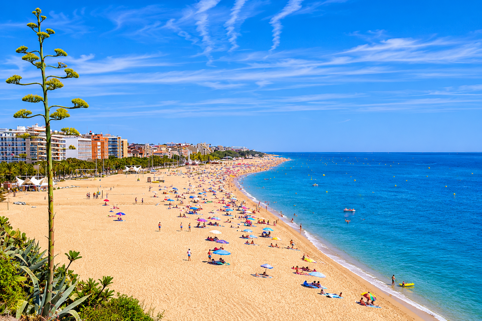 Playa Gran de Calella